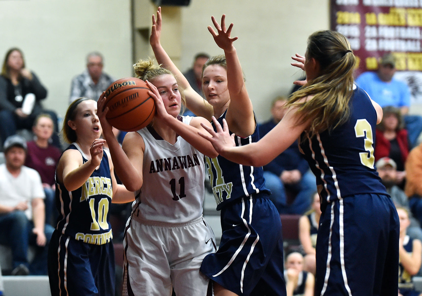 Prep Girls' Basketball: Annawan vs. Mercer County